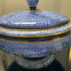 Vintage standing candy in glazed porcelain