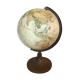 Globe terrestre lumineux vintage