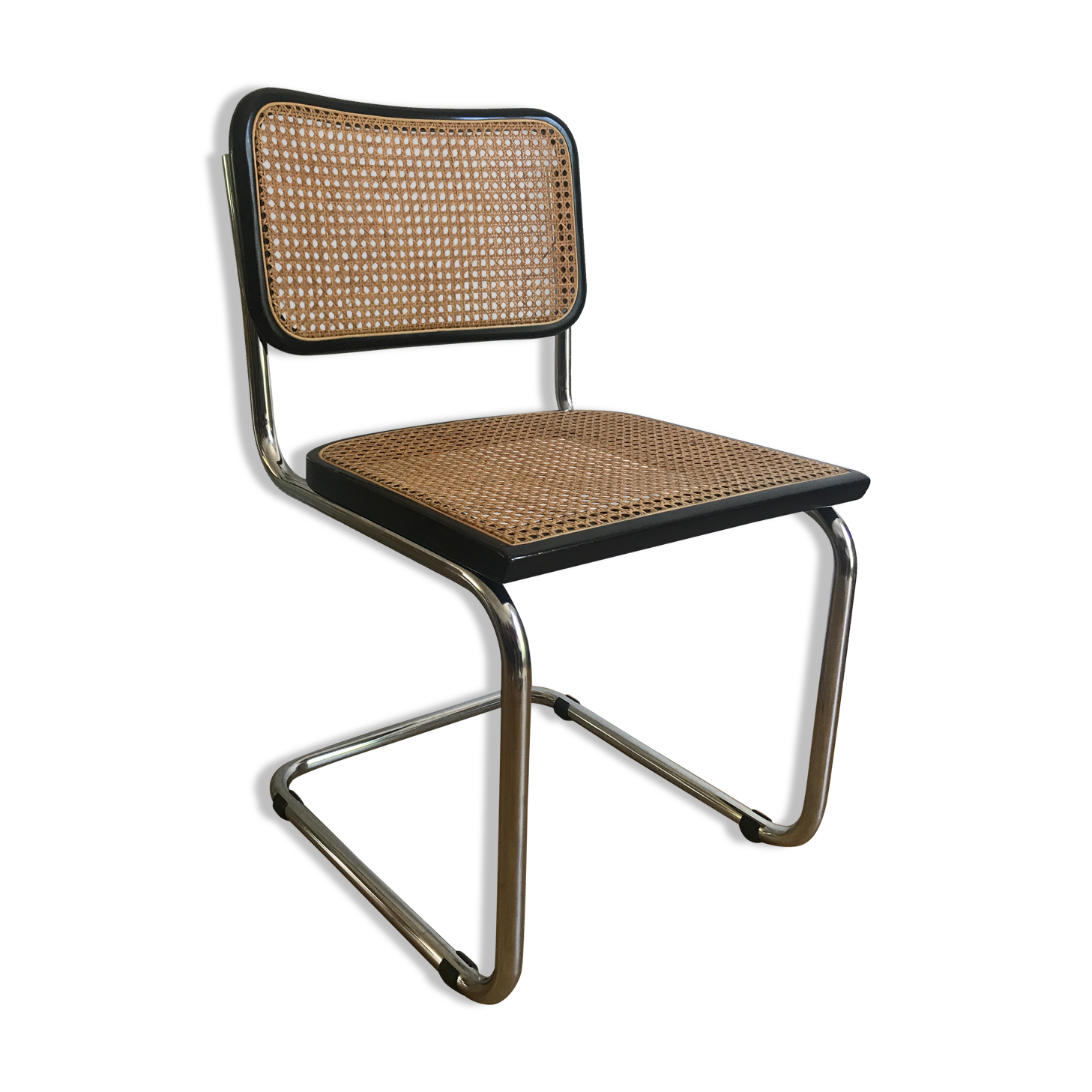 Black Cesca B32 chair Marcel Breuer