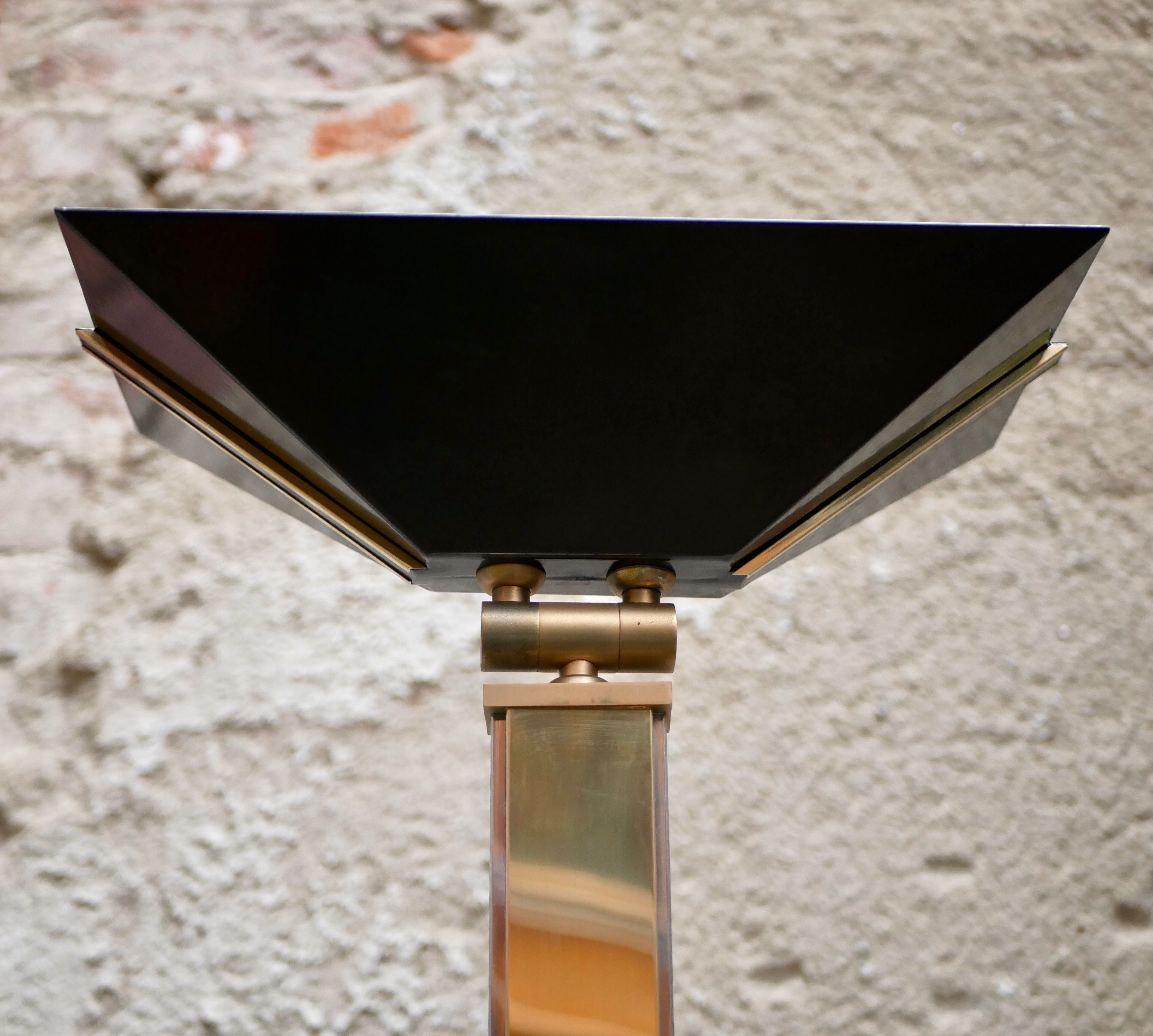 Italian art deco halogen lamppost