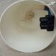 Suspension opaline blanche