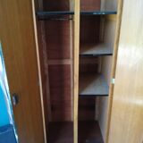 Vestiaire d'internat vintage pieds compas