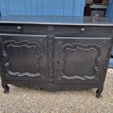 Black Louis XV low sideboard