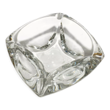 Daum France crystal ashtray
