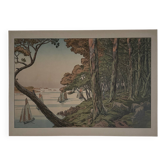 Lithograph by Henri Rivière Aspects of Nature - Summer Evening