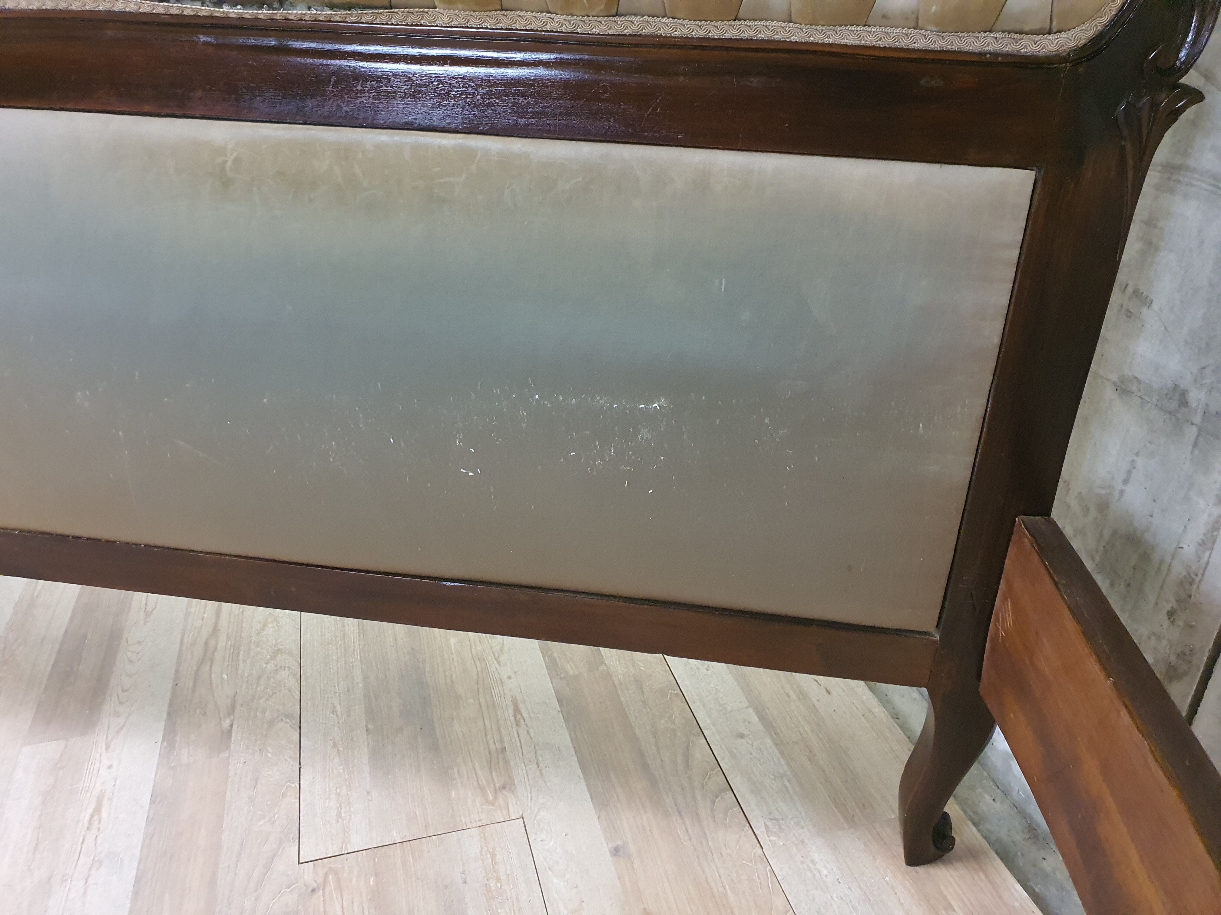 Baroque double bed - 20th century