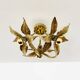 Floral Hollywood Regency Flush Lamp by Willy Daro for Massive
