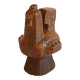 Stylized ceramic bird sculpture 1960