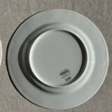 Set of 12 cheese plates France Chavroux 1990s D 21.5