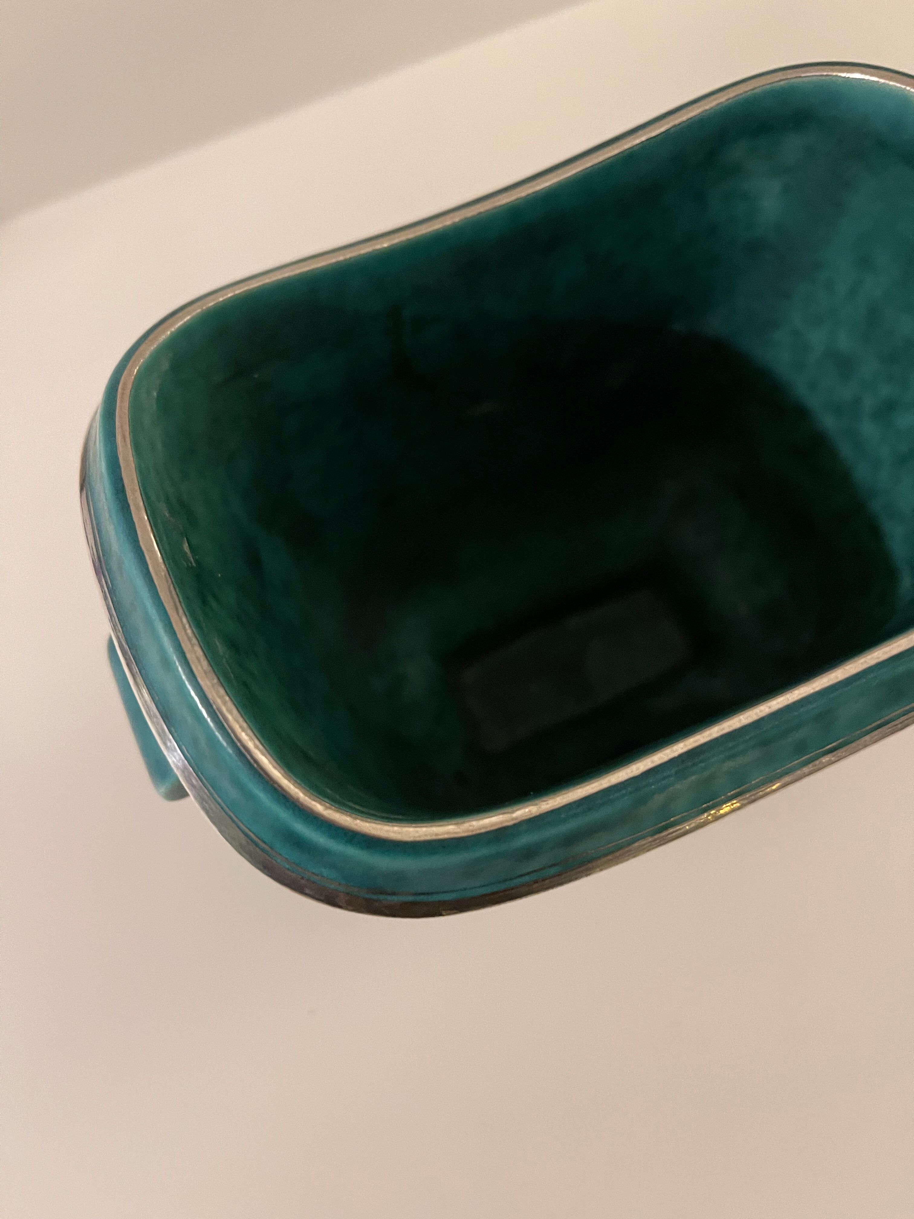 Wilhelm Kage Argenta Vase for Gustavsberg