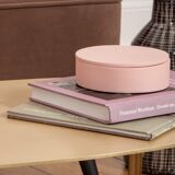 Pink round box