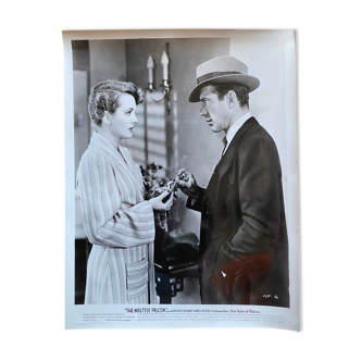 Photo original cinema "The Maltese Falcon" Humphrey Bogart 20x25cm 1941