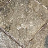 Wood and stone coffee table