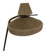 Lampadaire tripied vintage avec tablette