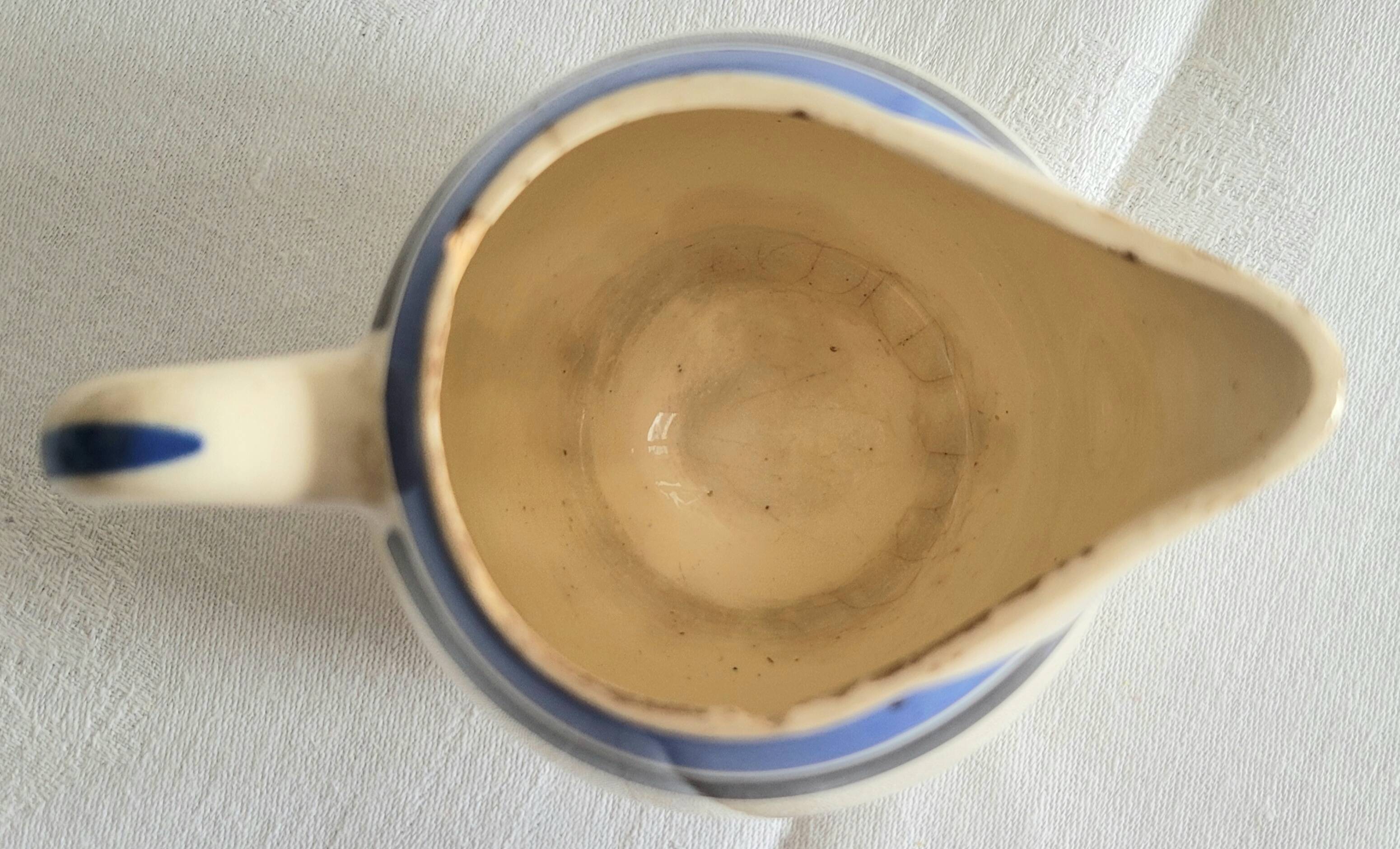 Milk jug Choisy le Roi Terra di ferro