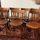 Anciennes chaises bistrot Baumann