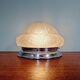 Art Deco ceiling lamp in satin glass, 1920s-30s