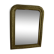 Mirror Golden of the nineteenth century 56 x 74 cm
