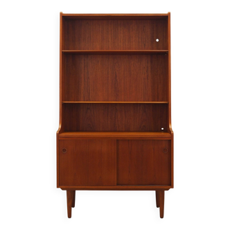 Teak bookcase, Danish design, 1970s, designer: Johannes Sorth