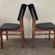 Pair of Scandinavian chairs from the 60s in teak