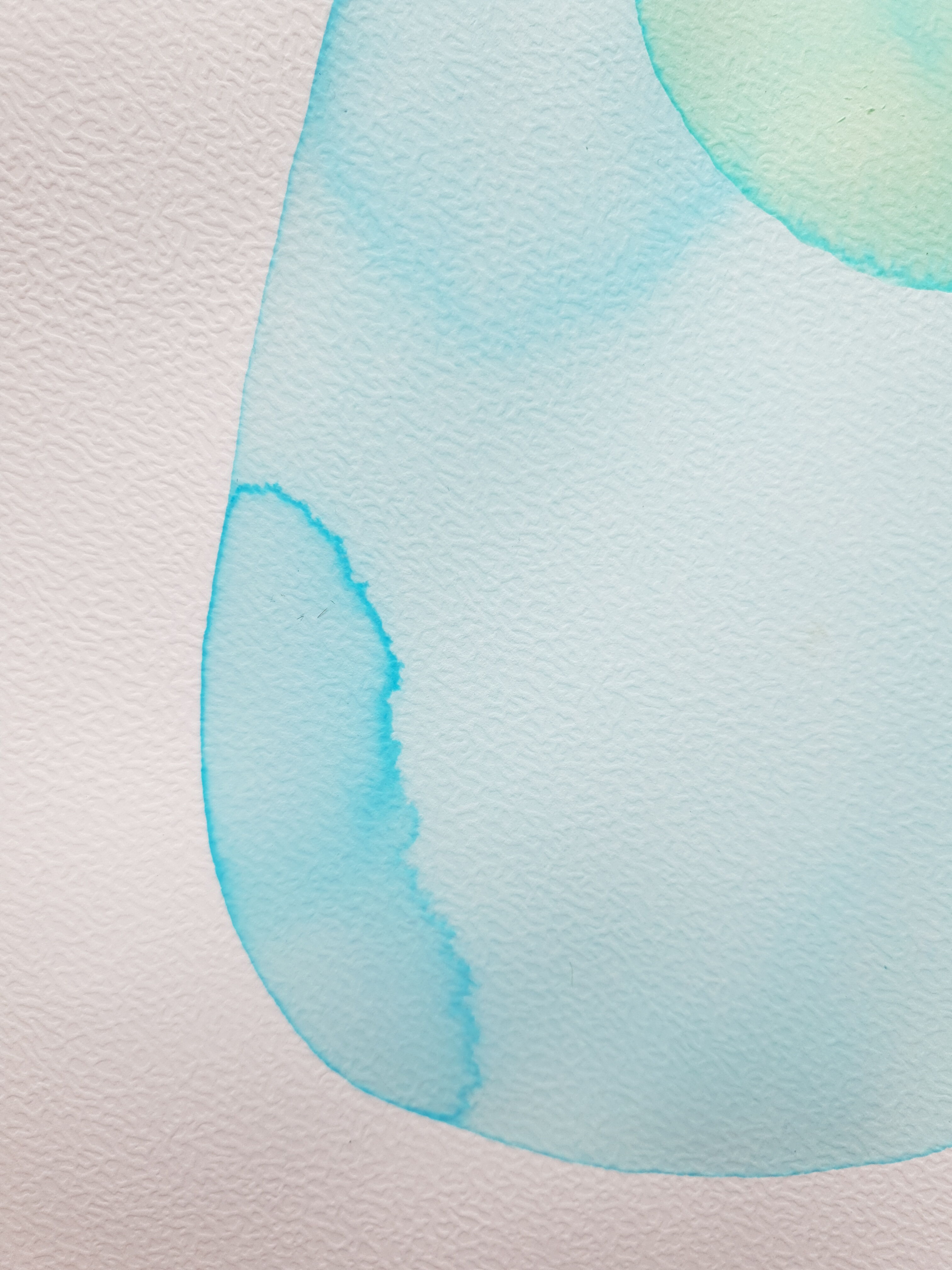 Abstract watercolor painting