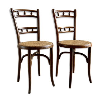 Paire de chaises Thonet