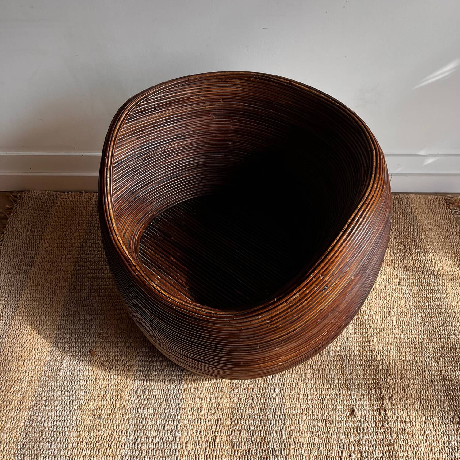 Fauteuil en rotin « Pencil reed »