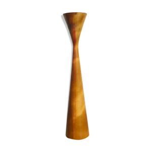bougeoir scandinave en teck