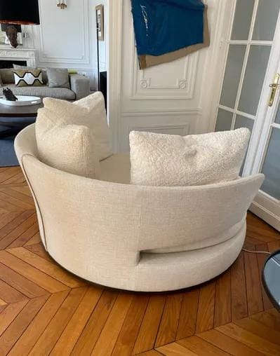 Canapé rond Amoenus Soft – Maxalto (B&B Italia) – Design Antonio Citte
