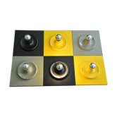 Luminaires muraux XL, années 60