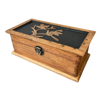 Wooden box "The Birds"