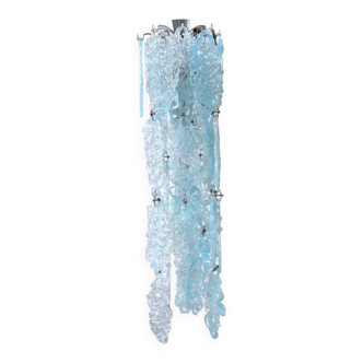 Mid-Century Spider Pendant Lamp in Vistosi Crystal, 1950s