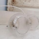 Duo of small glass pendants