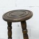 Paire de tabourets brutaliste 1960