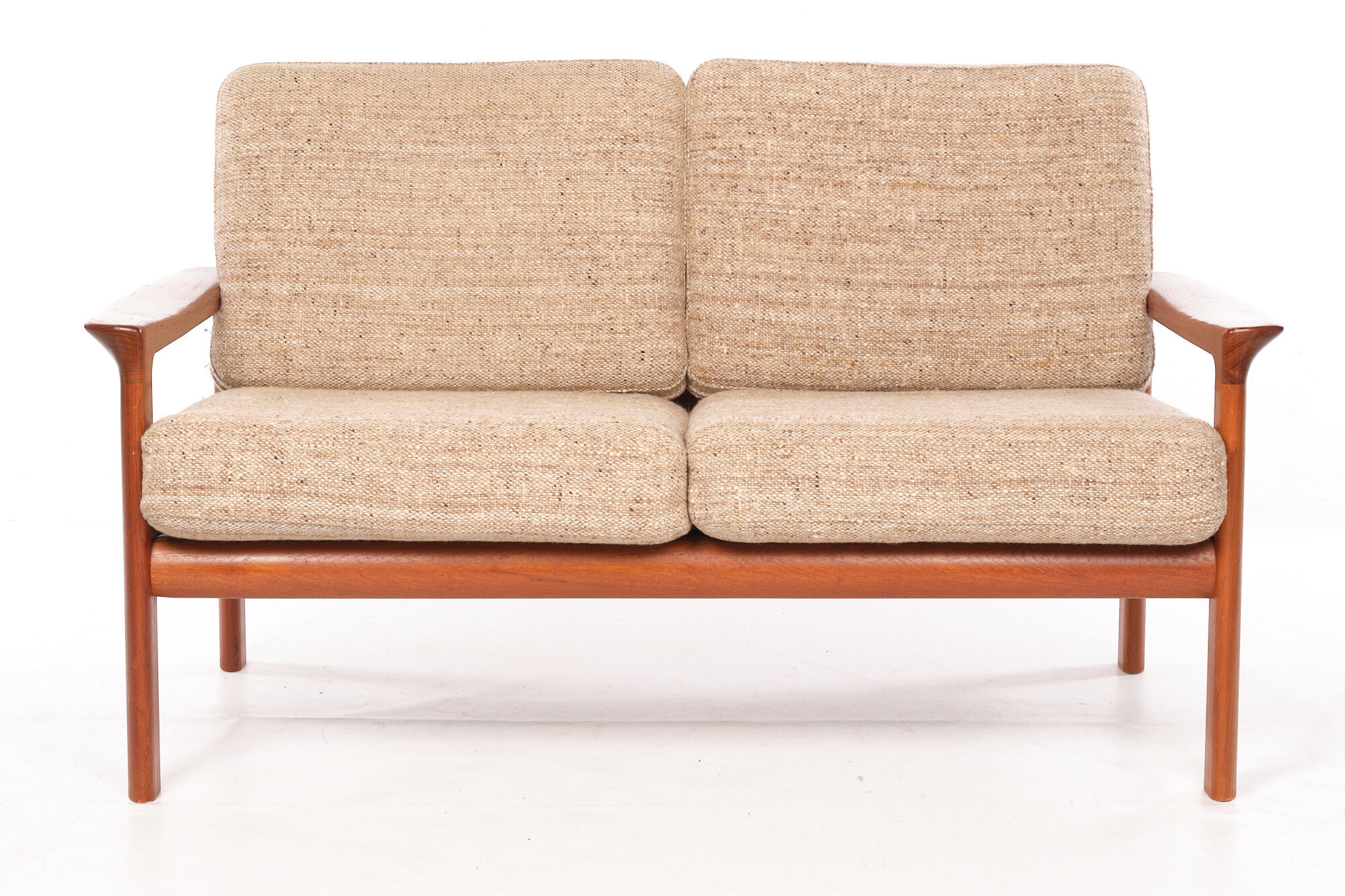 2 seater sofa, Sven Ellekaer by Komfort, vintage teak
