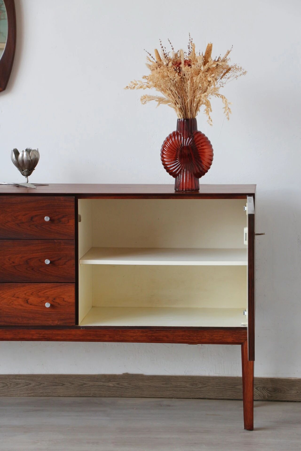 Enfilade vintage rosewood Palette Sideboard (1970)