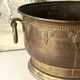 Ice Bucket, French Brass & Copper Champagne Vasque