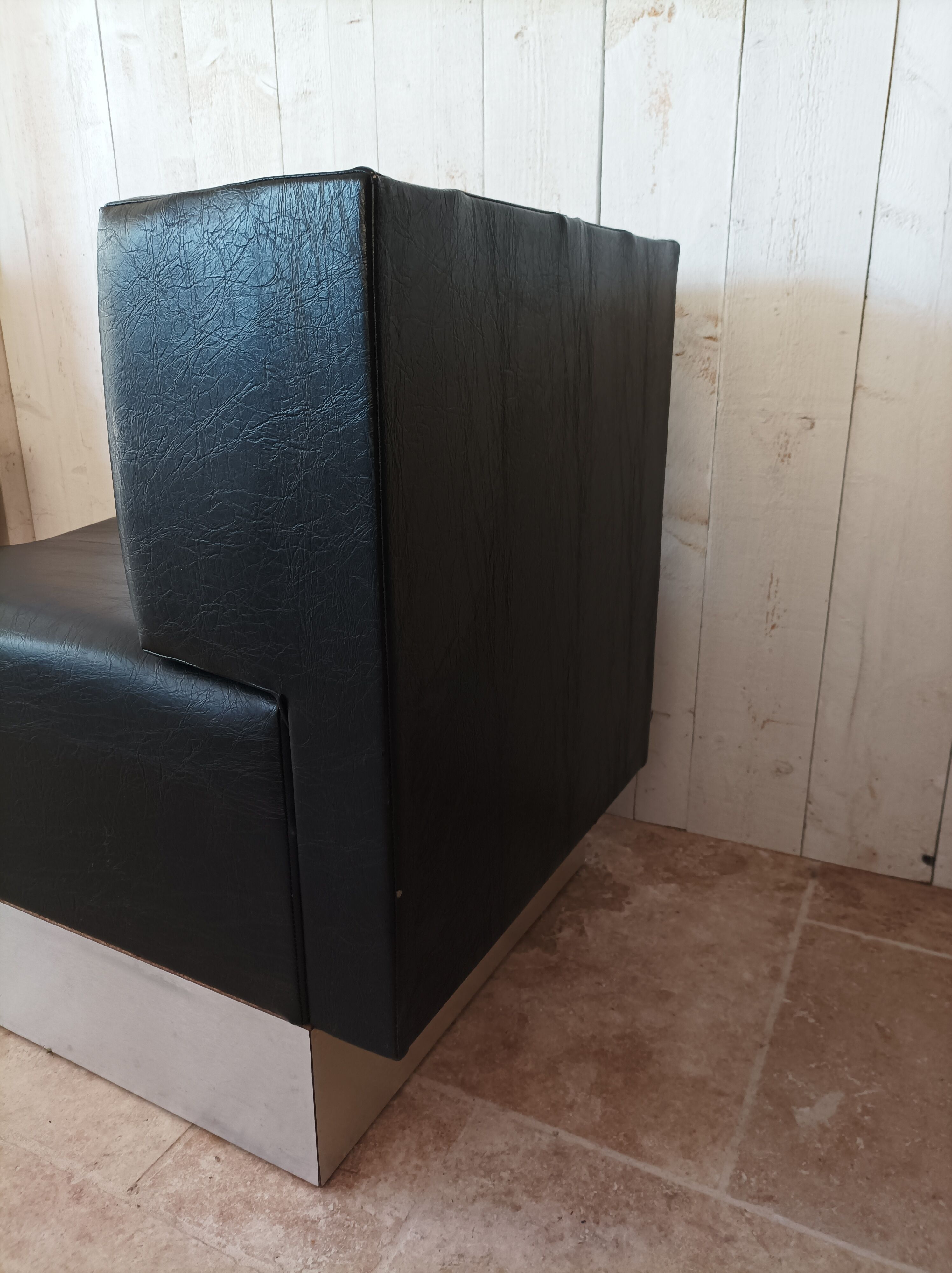 Vintage heated bench