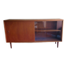 Danish teak sideboard with sliding doors, 1960s