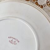 Set of 14 deep flat and dessert plates with defect FT Jasmins Badonviller