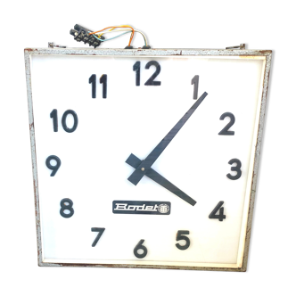 Horloge double face industrielle - marque bodet