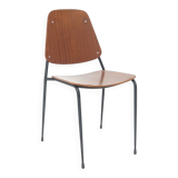 Curved plywood chair, 1960s