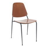Curved plywood chair, 1960s