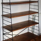 Etagère en bois et métal