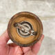 Vintage wooden pepper mill