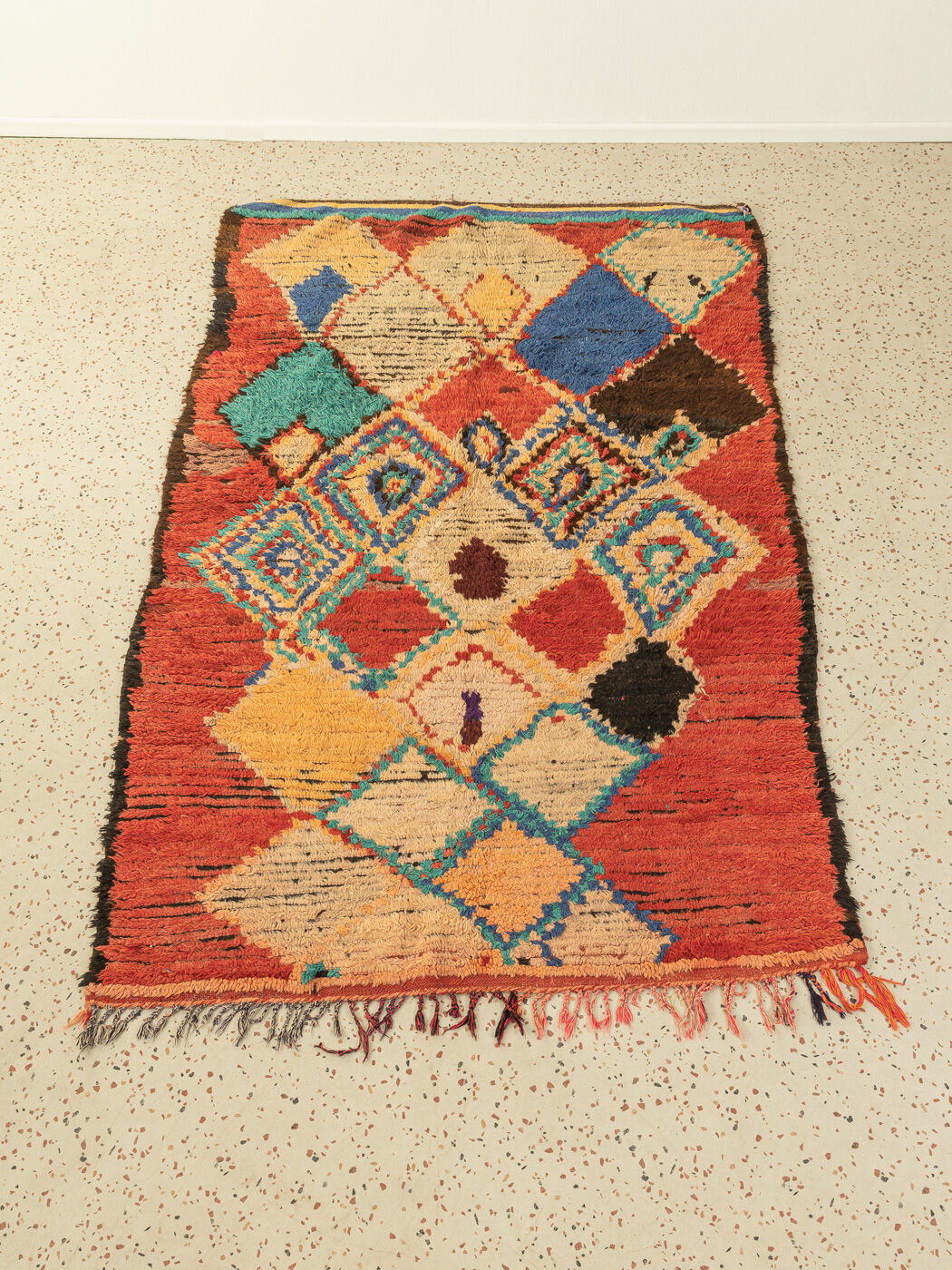 VINTAGE AZILAL, BERBER RUG, 156 X 247
