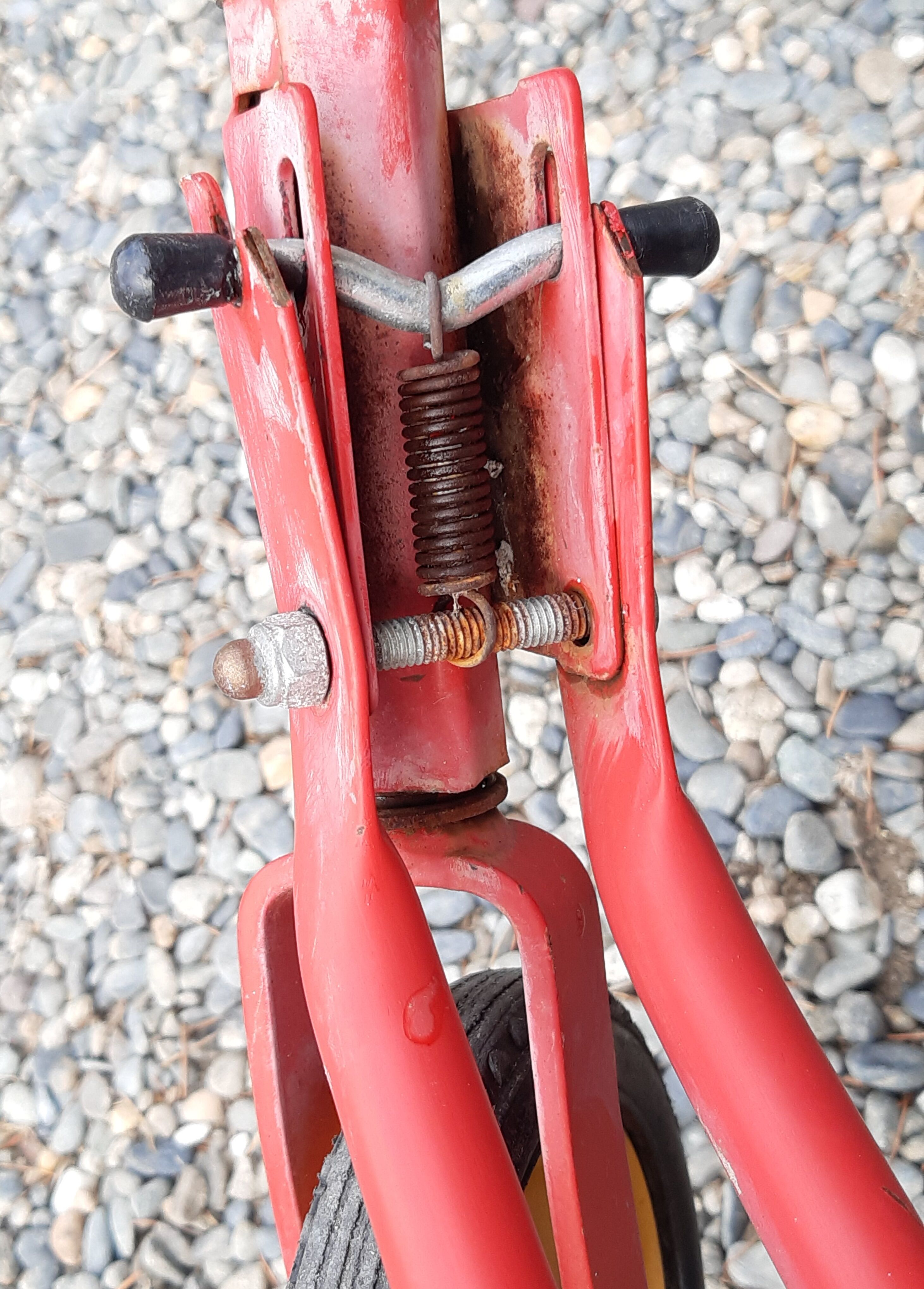 Trotinette vintage 70s pliante 3 roues