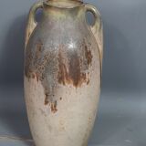 Denbac vase en grès flammé signé vers 1920/40 SB
