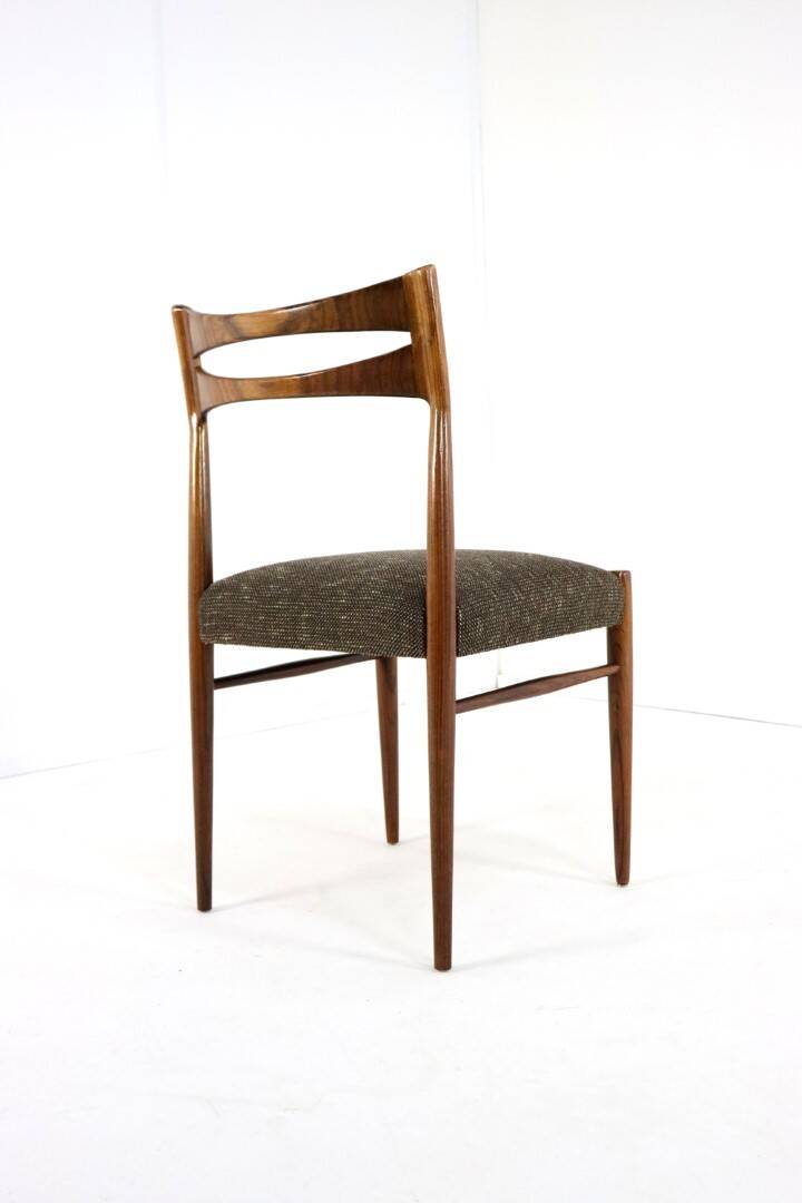 Set of 6 rosewood dining chairs 'Leinburg'