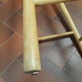 Beech wooden stool